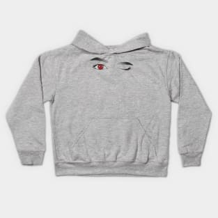 Red eyes Kids Hoodie